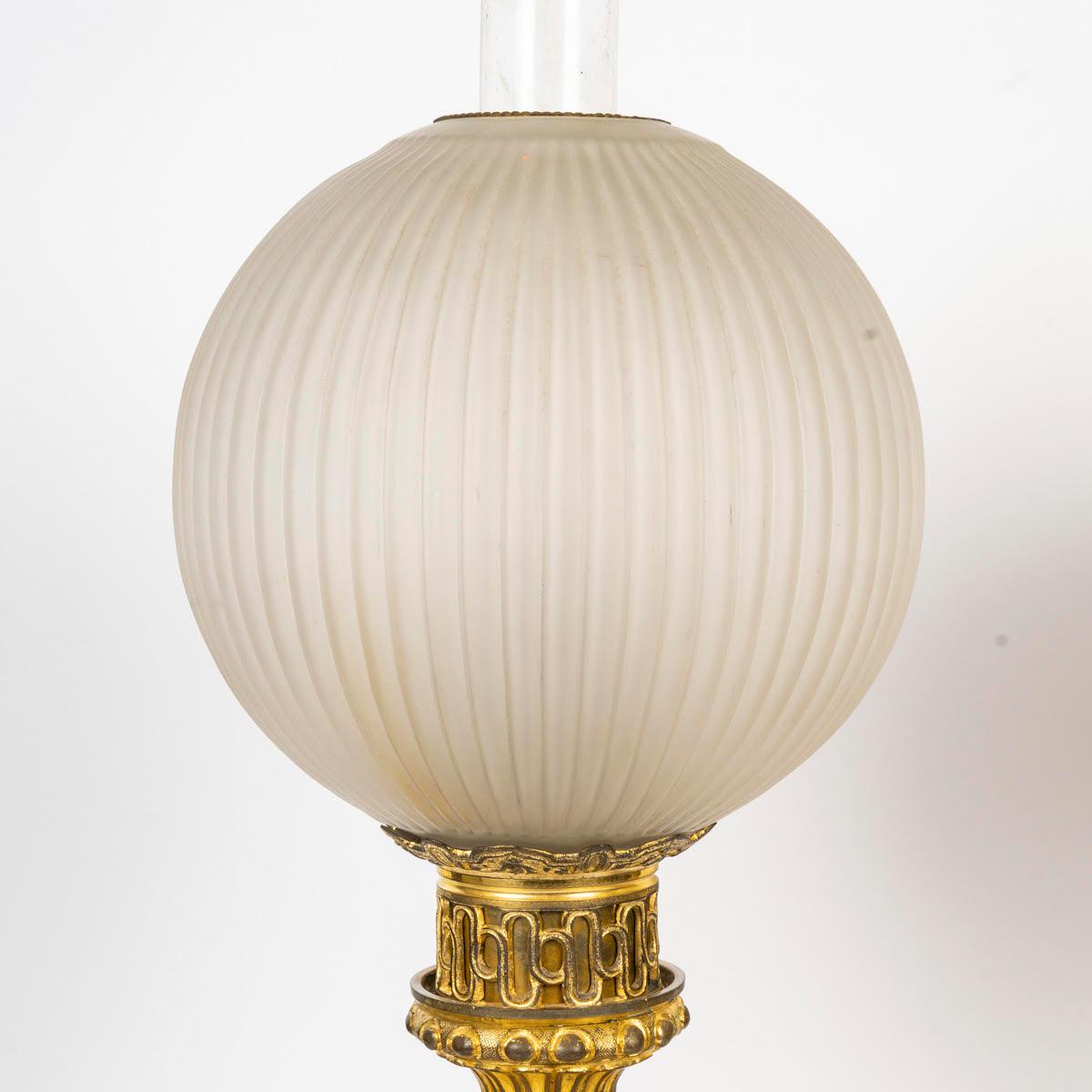 Coppia di lampade a olio, bronzo dorato e porcellana blu di Sèvres, XIX secolo, periodo Napoleone III.

Coppia di lampade a olio del XIX secolo, periodo Napoleone III, riccamente decorate in bronzo dorato e porcellana blu di Sèvres.

Totale: H. H.