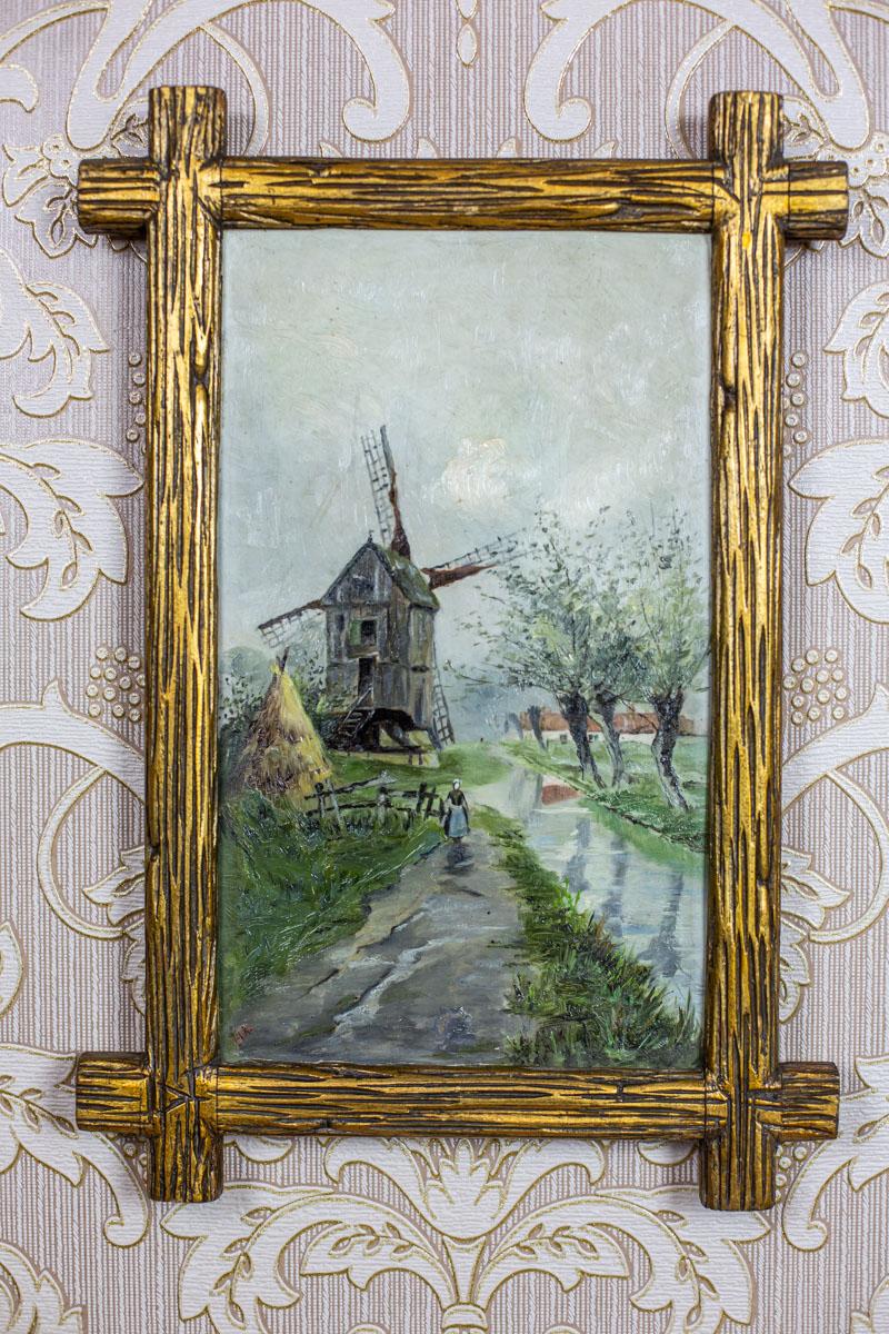 Dutch Pair of Oil Paintings, circa Before 1939