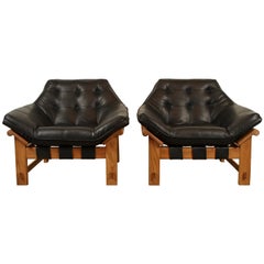 Pair of Ojai Lounge Chairs by Lawson-Fenning