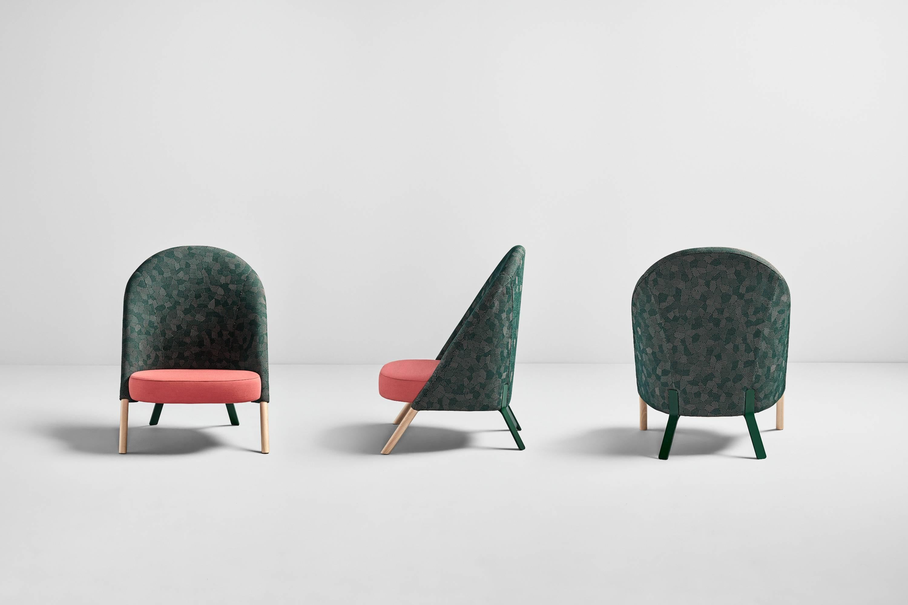 Ein Paar Okapi-Sessel von Pepe Albargues (Moderne) im Angebot