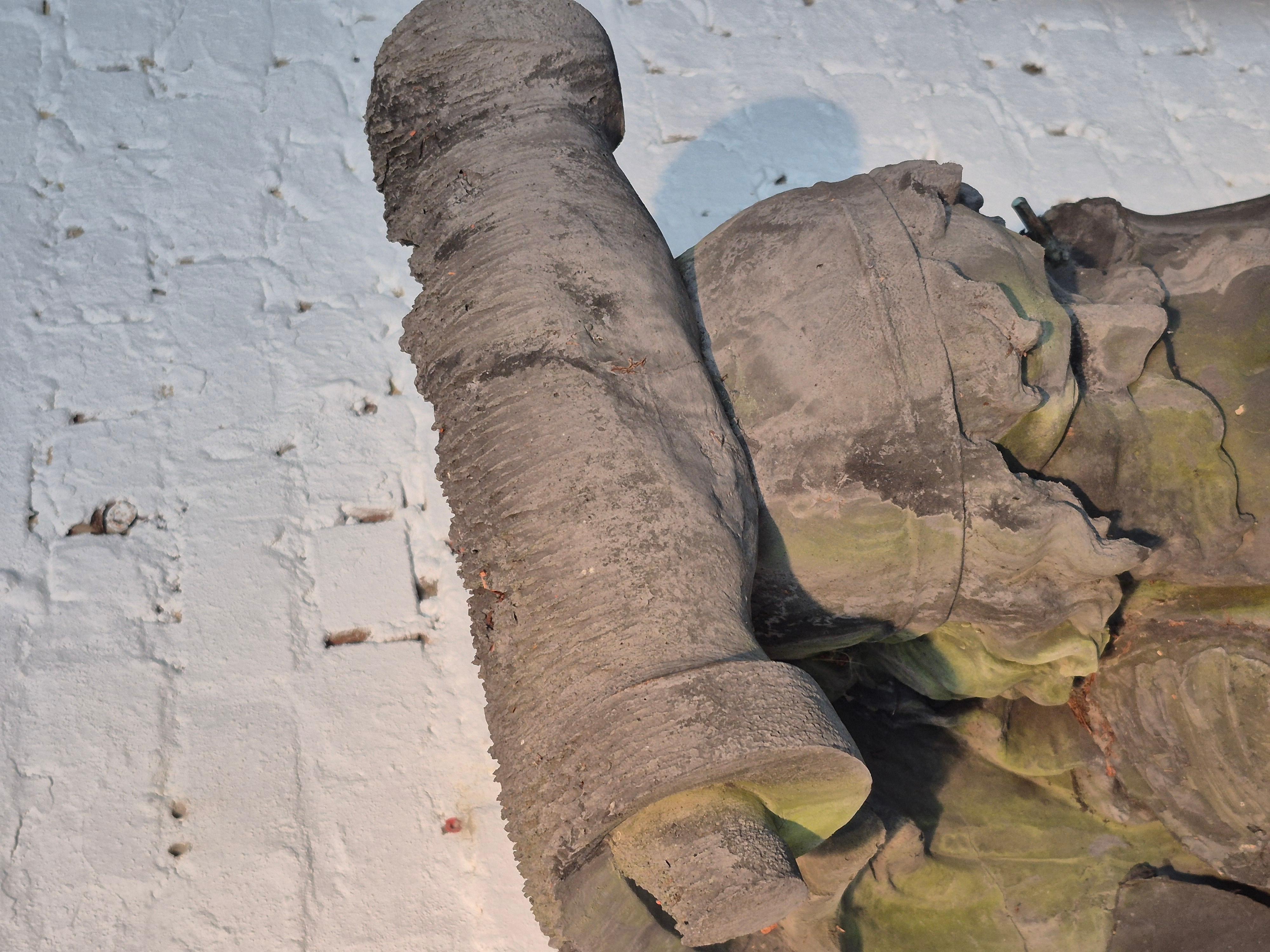 Belgian Pair of old cariatides For Sale