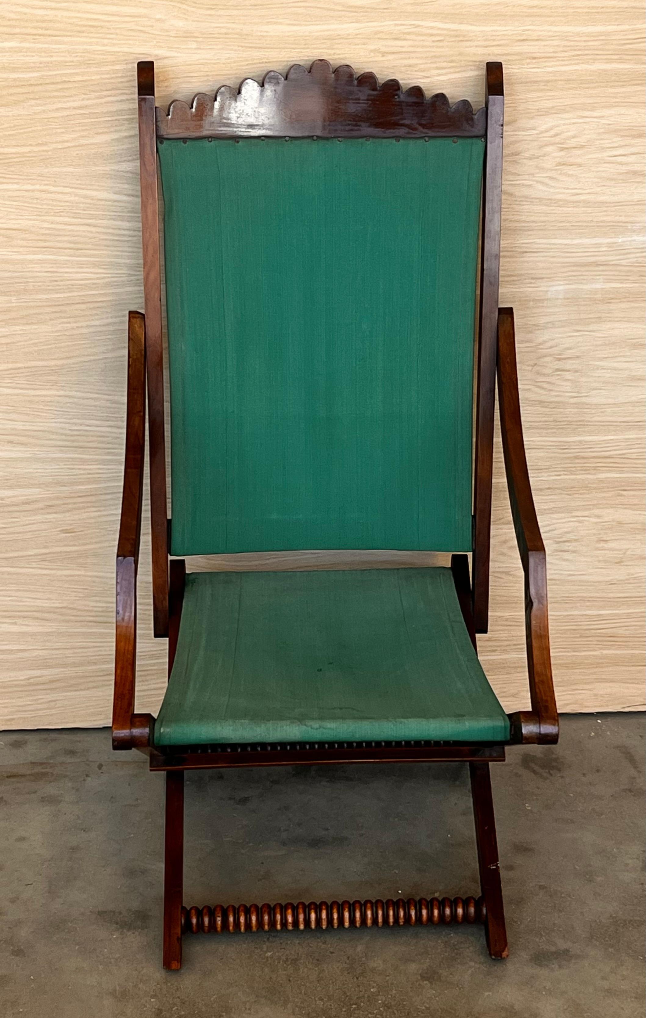 Art déco Paire de fauteuils bas en bois de style Old Hickory en vente
