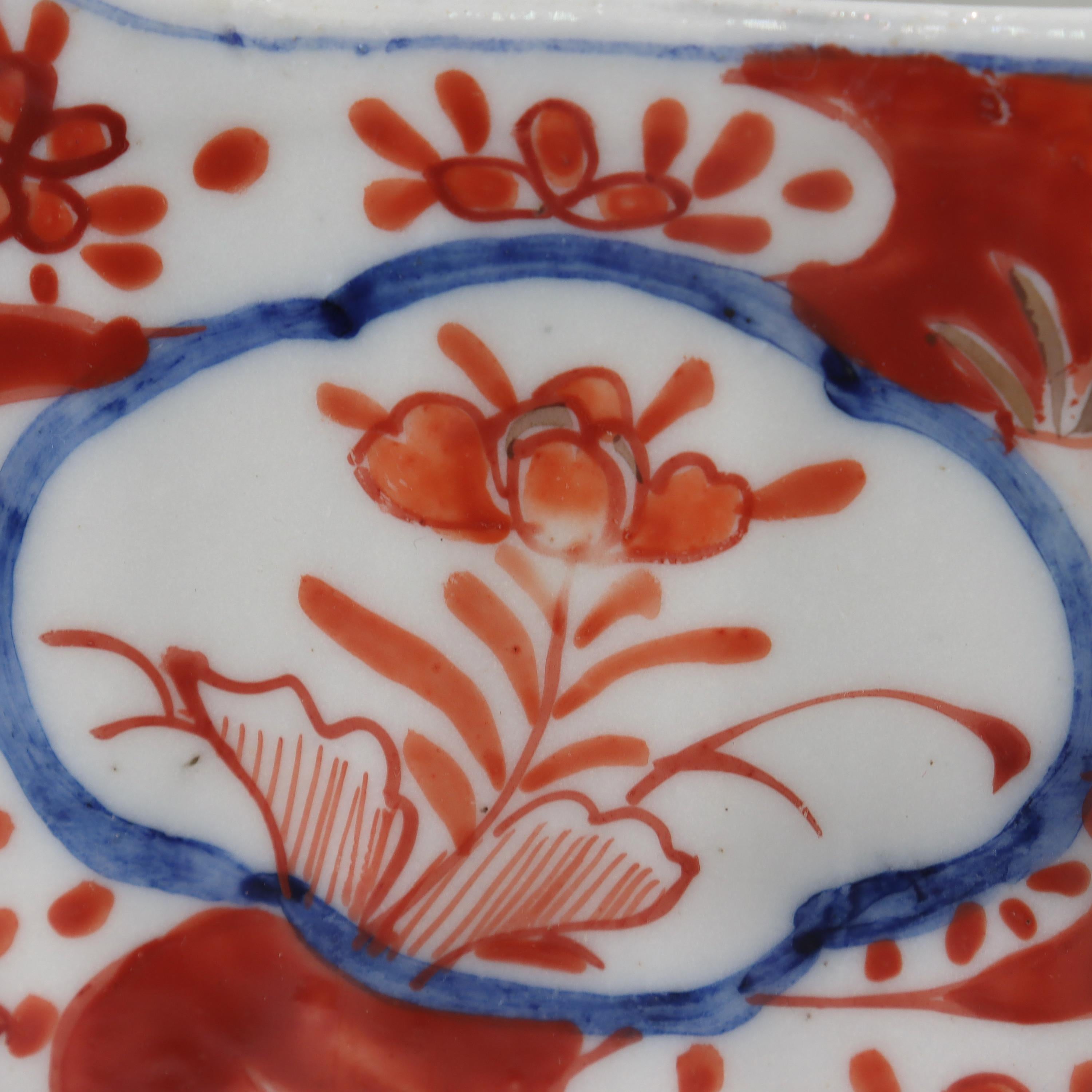 Paar alte oder antike japanische Seifenschalen aus Imari Porcelain im Angebot 6
