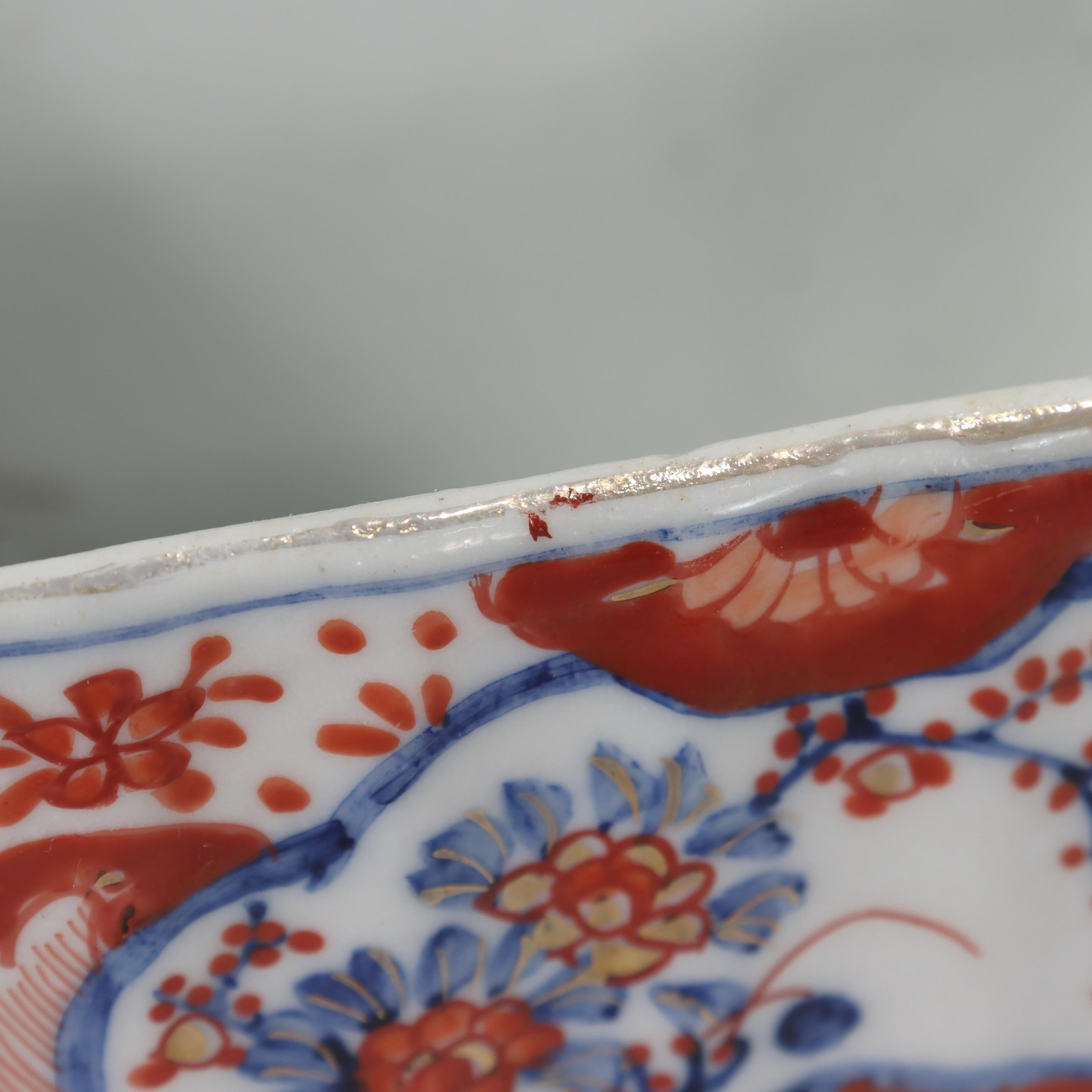 Paar alte oder antike japanische Seifenschalen aus Imari Porcelain im Angebot 7