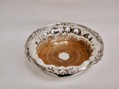 Pair of Old Sheffield Wine Coasters, Dated circa 1825