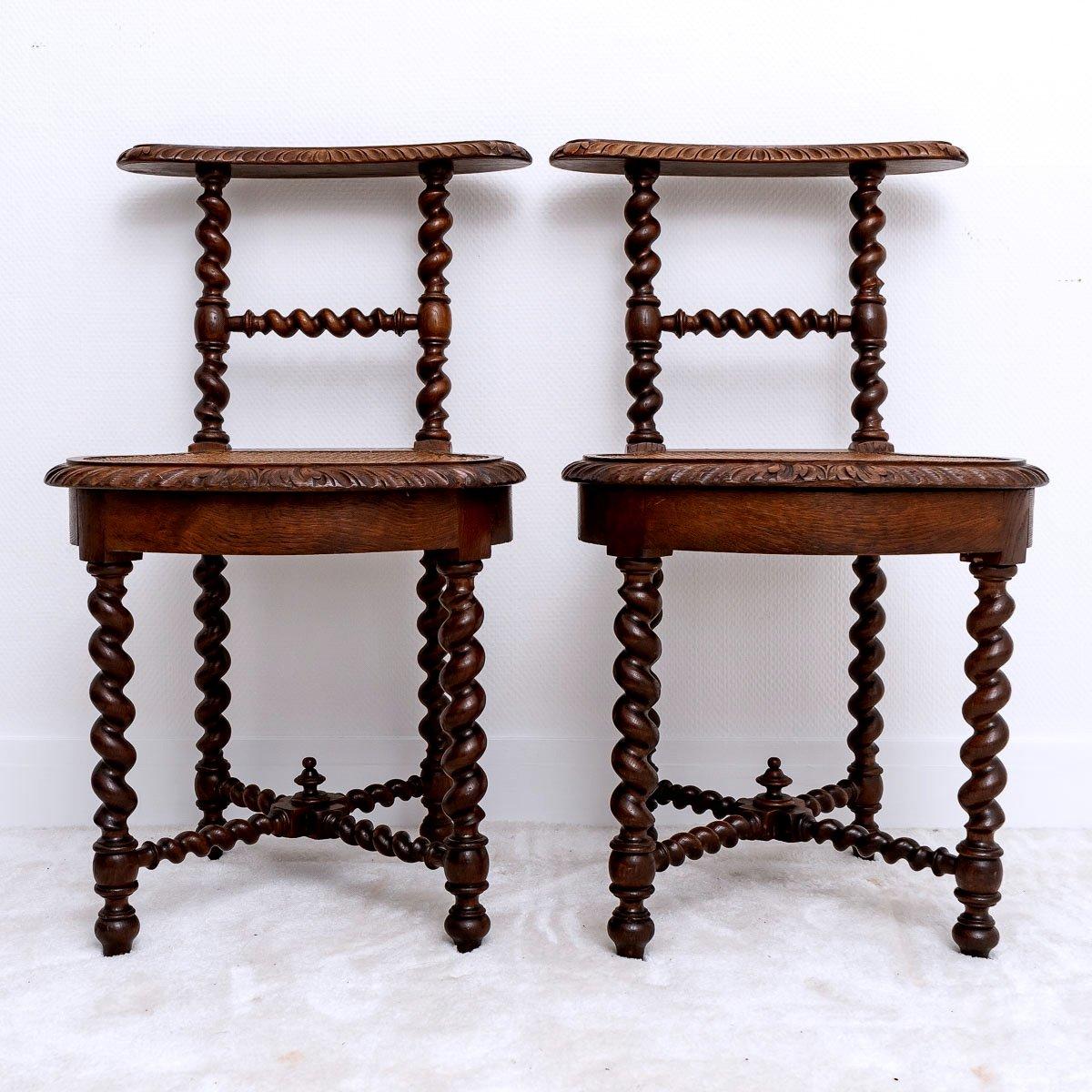 Charming pair of chairs called 
