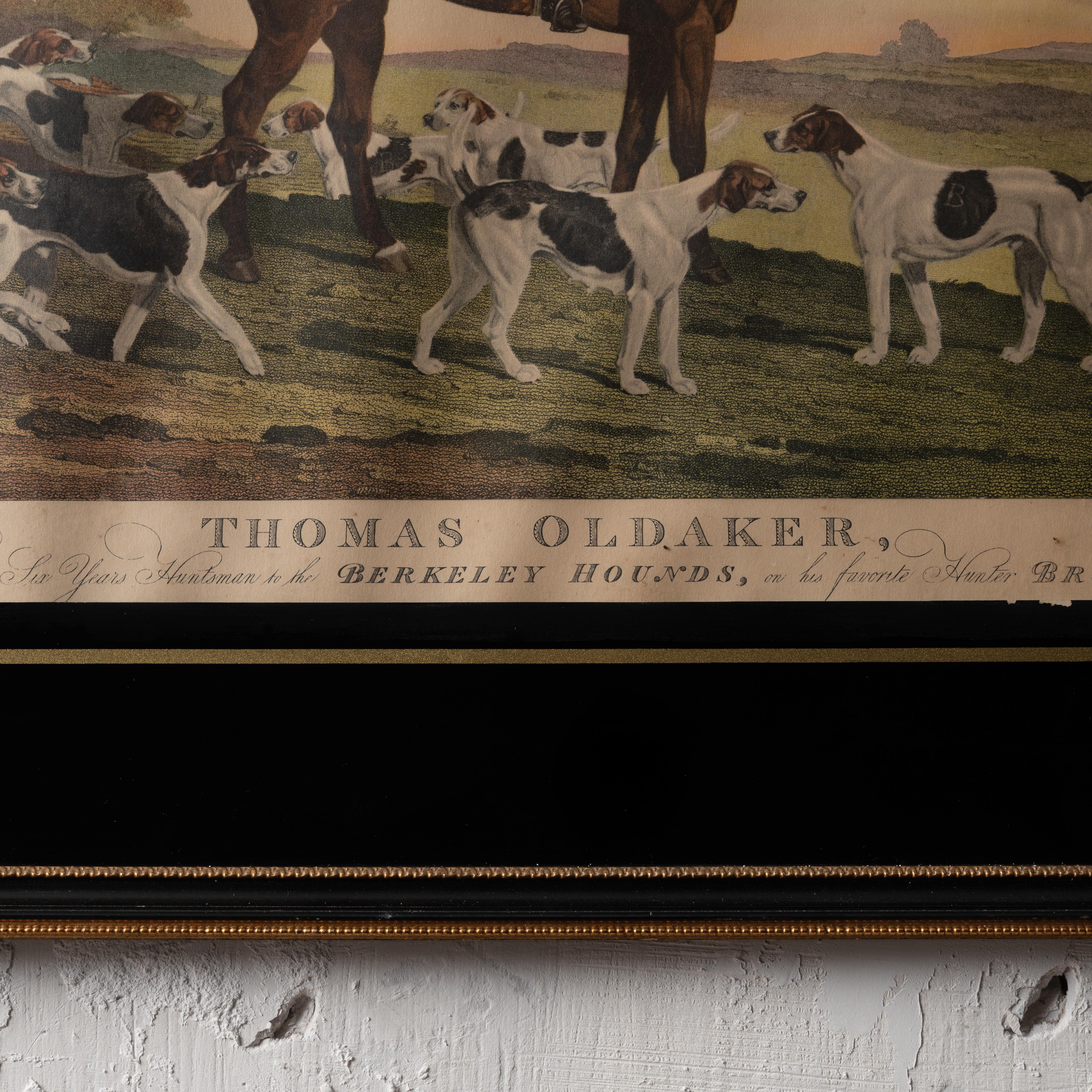 Paar Oldaker Hunt Drucke im Angebot 2