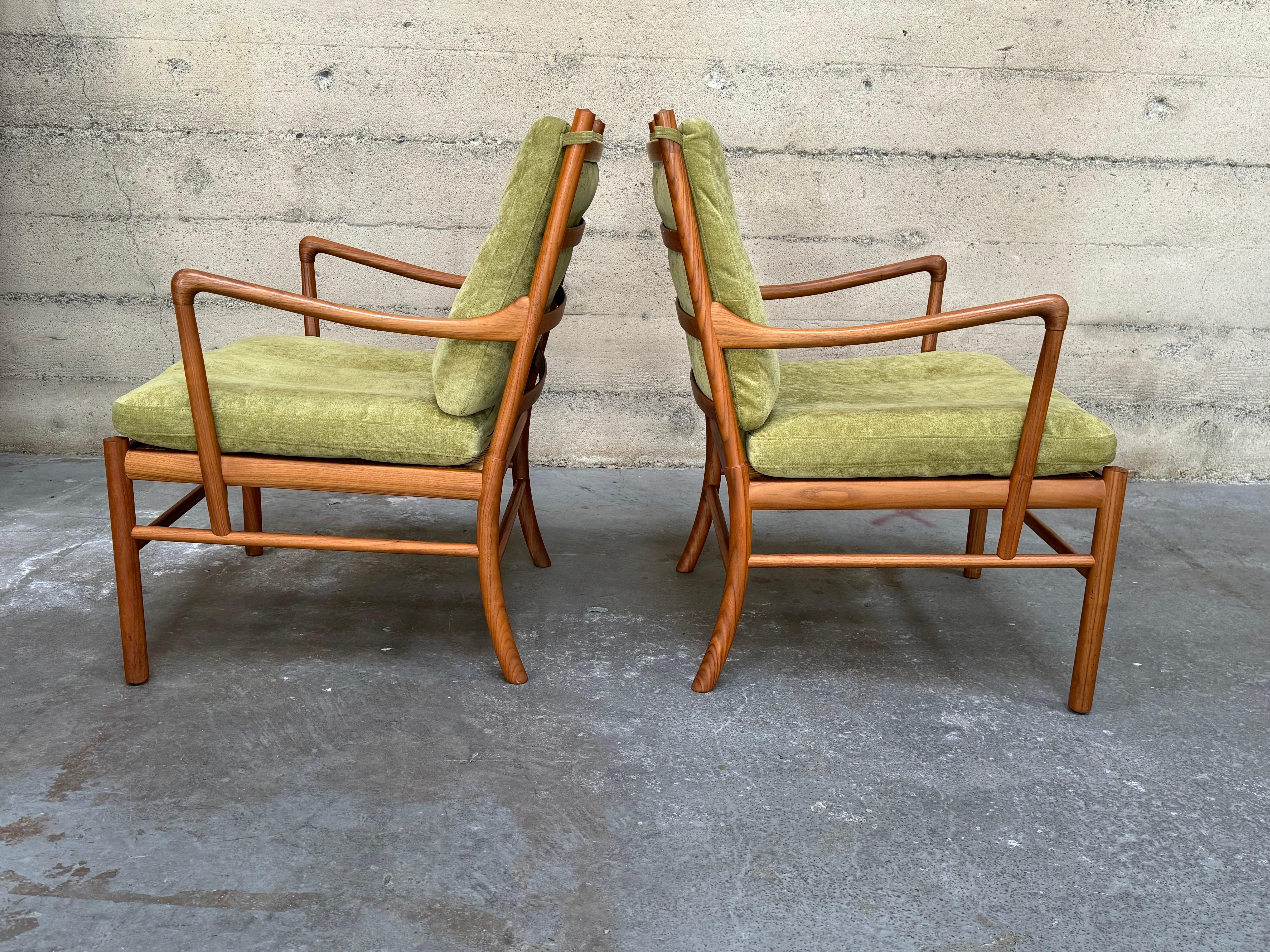Contemporary Pair of Ole Wanscher Colonial Armchair Model 149 For Sale