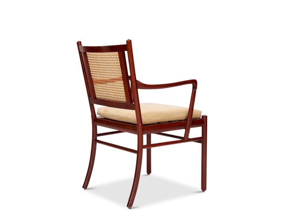 Danois Paire de fauteuils « Colonial » d'Ole Wanscher  en vente