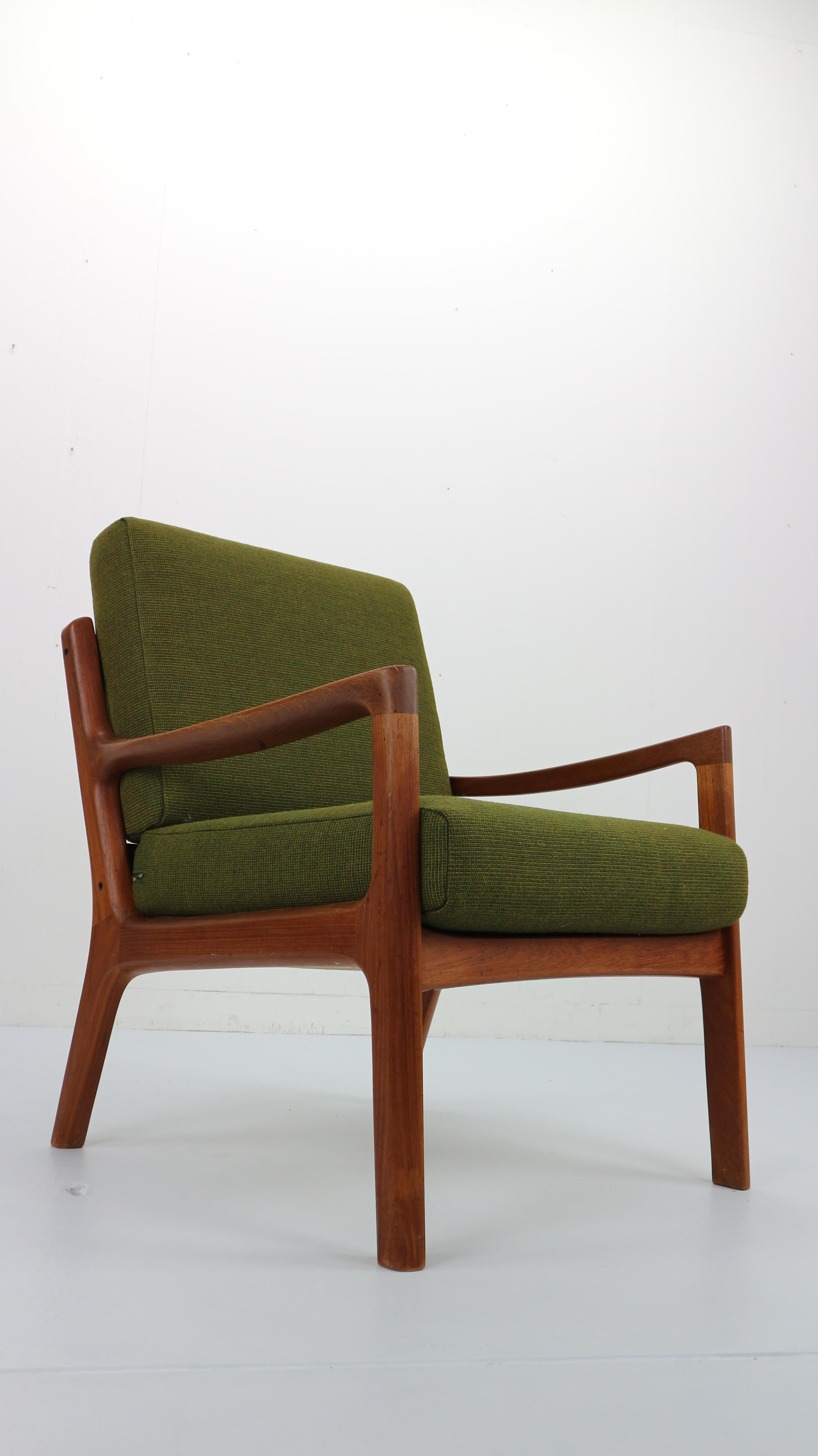 Pair of Ole Wanscher Senator Lounge Chairs, Model 169, Denmark, 1950s 2