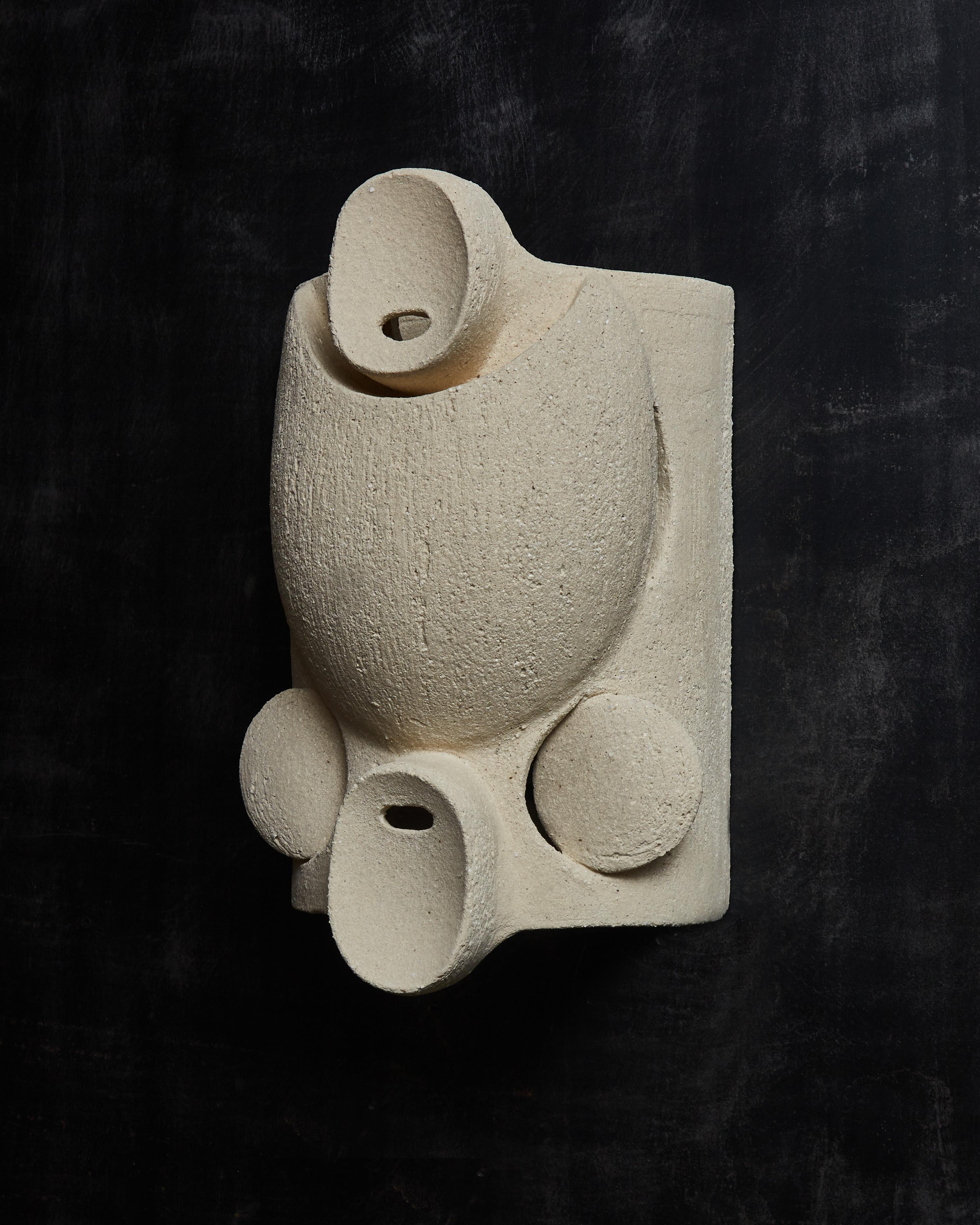 Coppia di applique rotonde in ceramica Olivia Cognet In condizioni Nuovo in vendita a Saint-Ouen, IDF