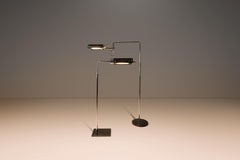 Pair of OMI "Eyeshade" Floor Lamps, George Nelson for Koch & Lowy, USA, c. 1960s
