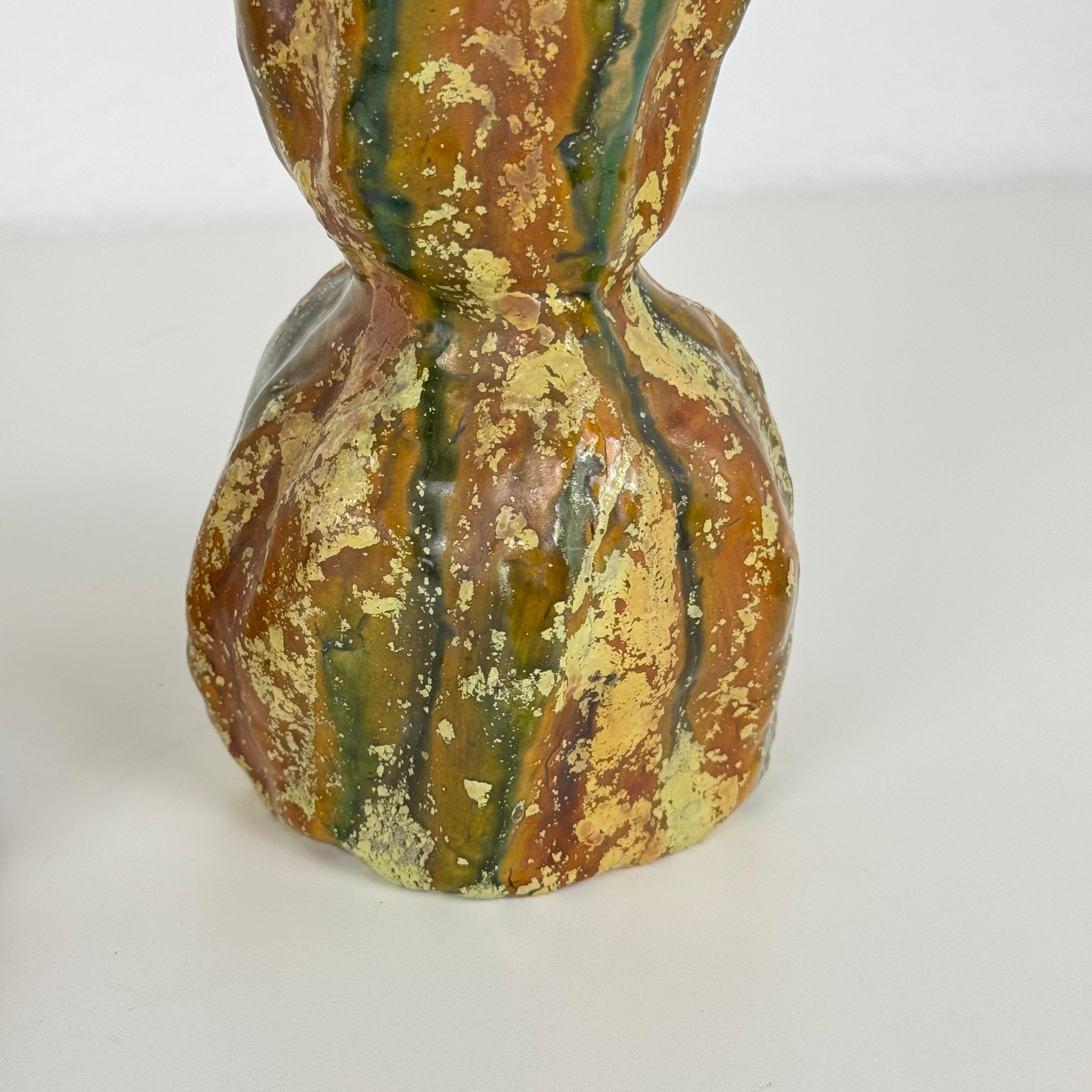 Zwei einzigartige skulpturale Keramikvasen von Pietro Melandri, Faenza, 1960er Jahre im Angebot 2