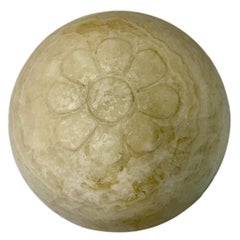 Pair of Onyx Light Fixtures, Sold Individually