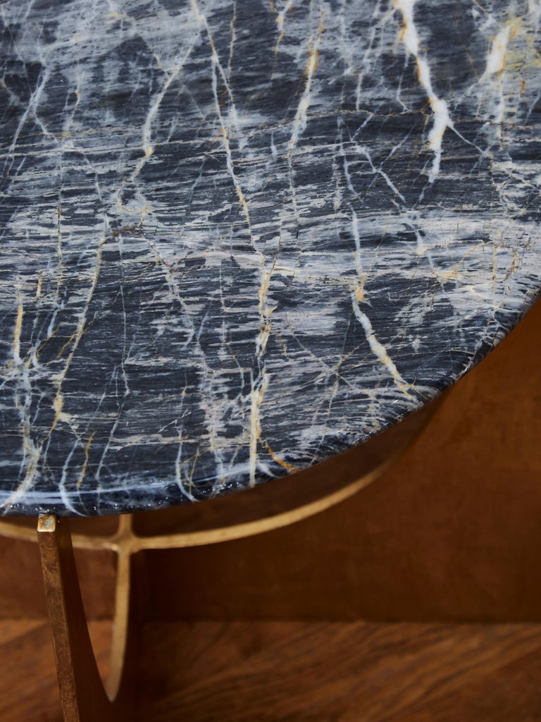 Pair of Onyx Pedestals by Studio Glustin For Sale at 1stDibs