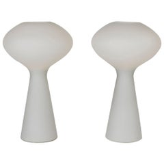 Pair of Opaline Table Lamps by Lisa Johansson-Pape