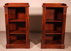 Pair of Open Bookcases from the Beginning of the 19th Century, William IV