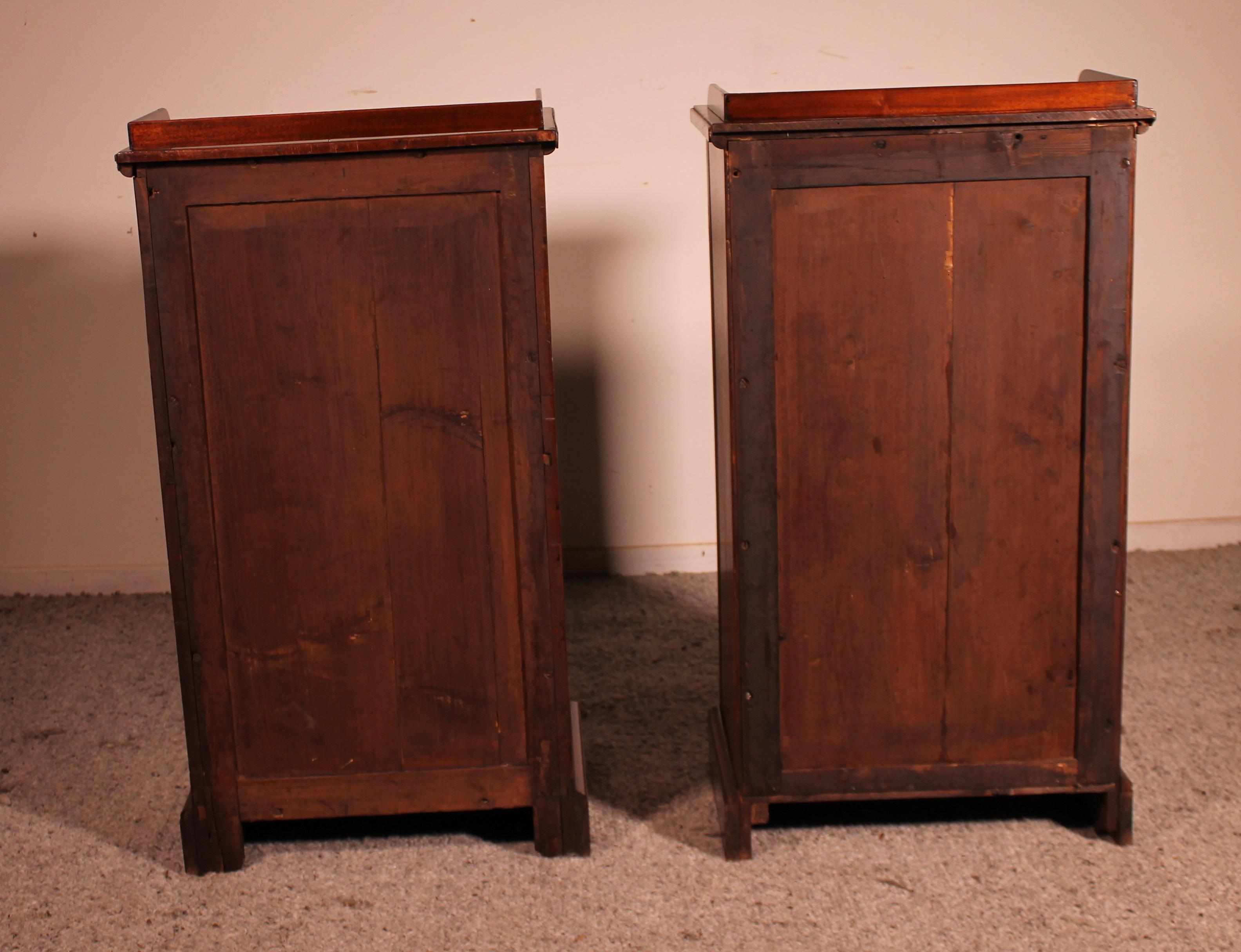 Pair of Open Bookcases from the Beginning of the 19th Century, William IV 2