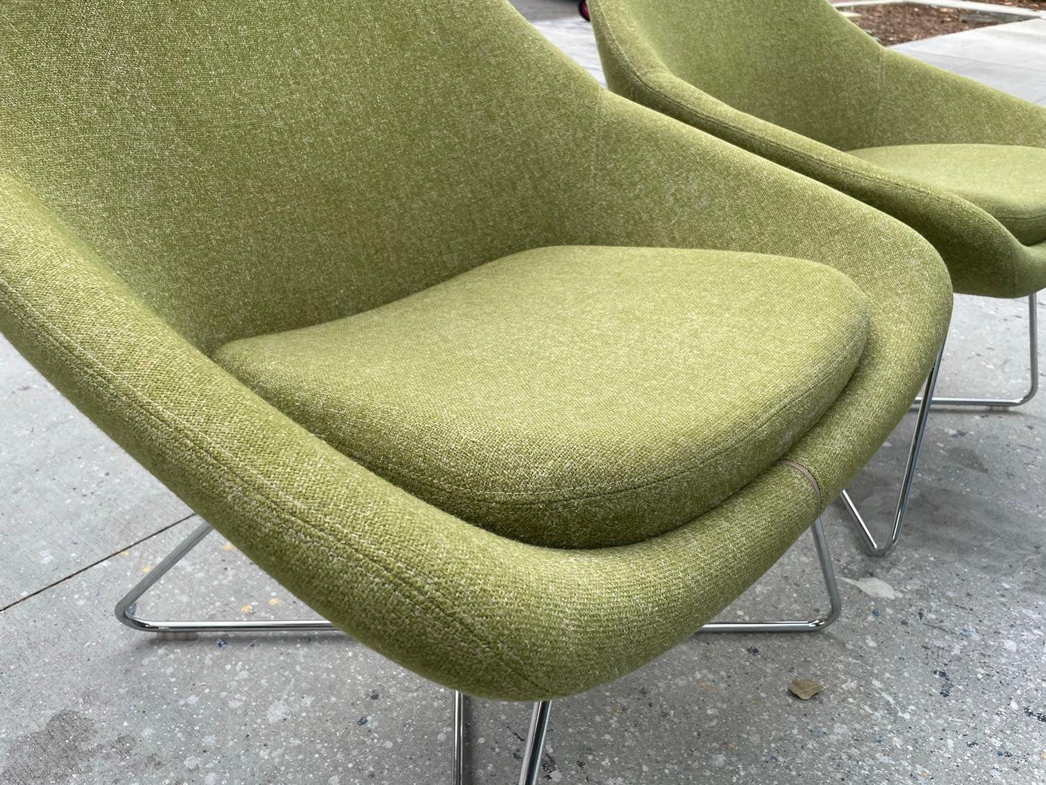 Pair of Open Lounge Chairs by Pearson Lloyd for Allermuir 2