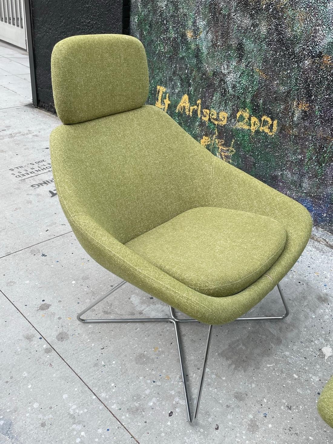 Pair of Open Lounge Chairs by Pearson Lloyd for Allermuir 5