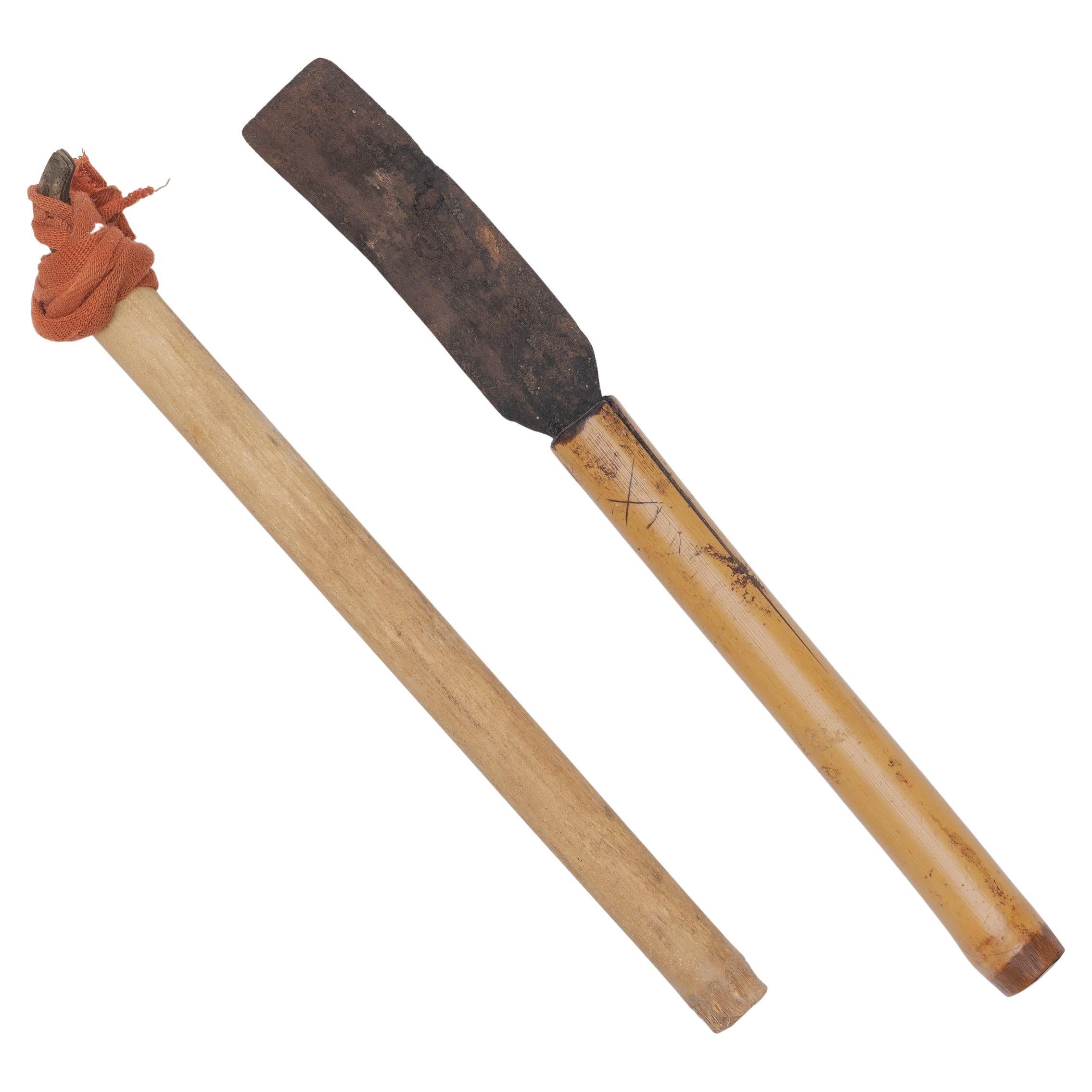 Pair of Opium Harvesting Tools, c. 1900