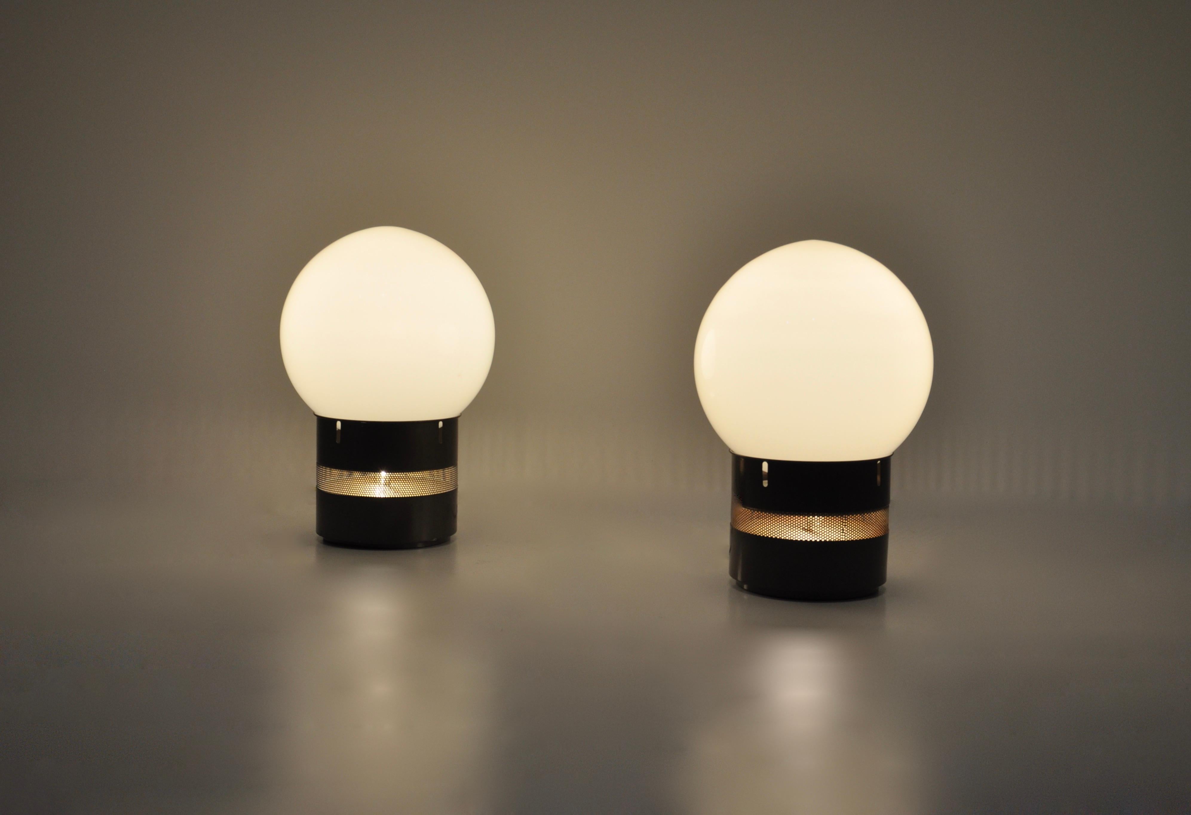 Mid-Century Modern Paire de lampes de table Oracolo de Gae Aulenti pour Artemide, 1969 en vente