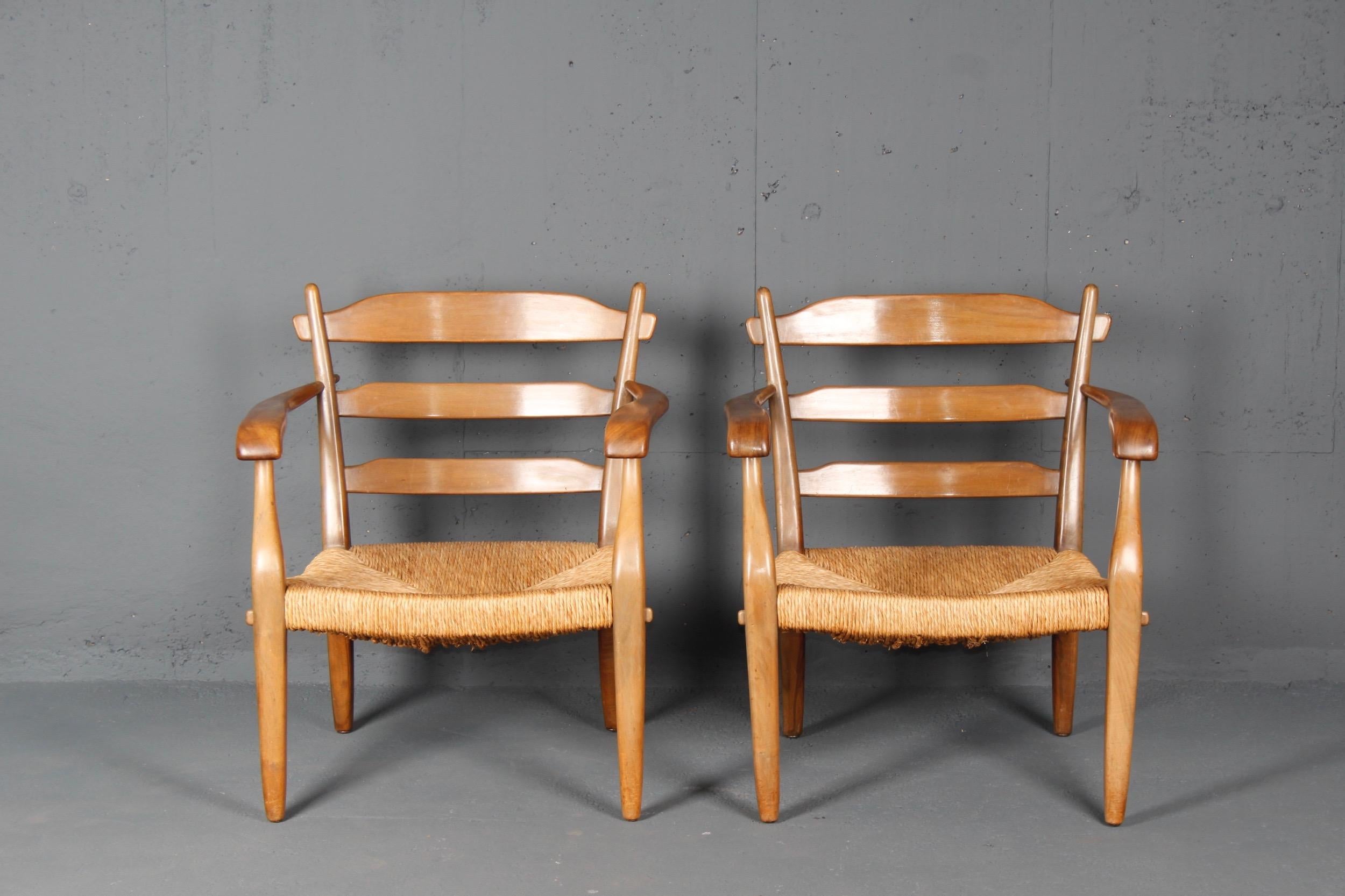 Pair of Organic Armchairs 3