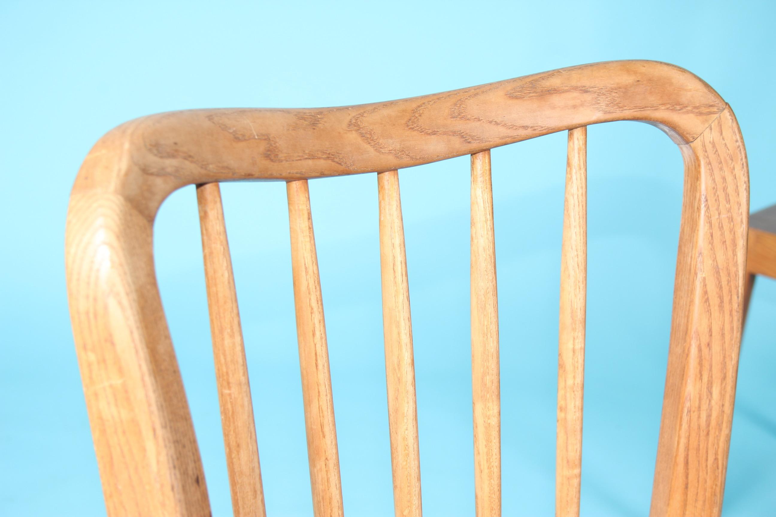 European Pair of Organic Wood Chairs