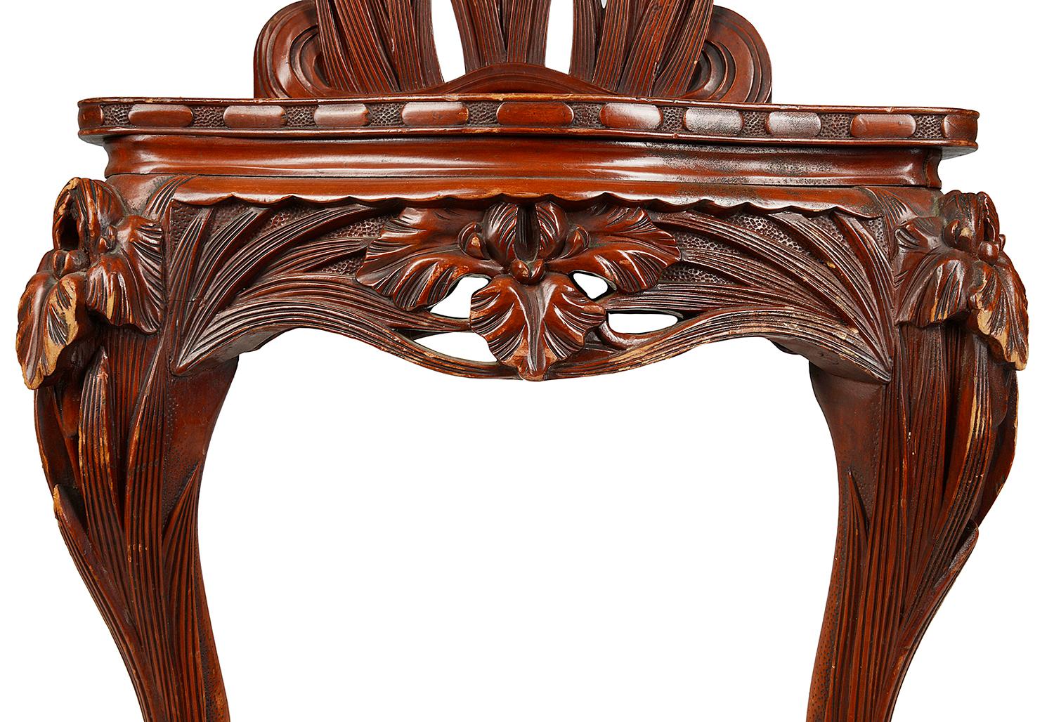 Paire de chaises orientales, XIXe siècle en vente 2