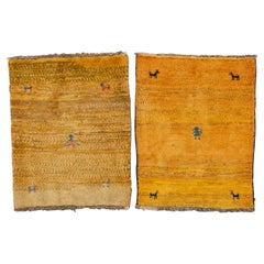 Paire de tapis orientaux nomades