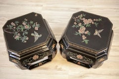 Pair of Oriental Tables From the Early 20th Century