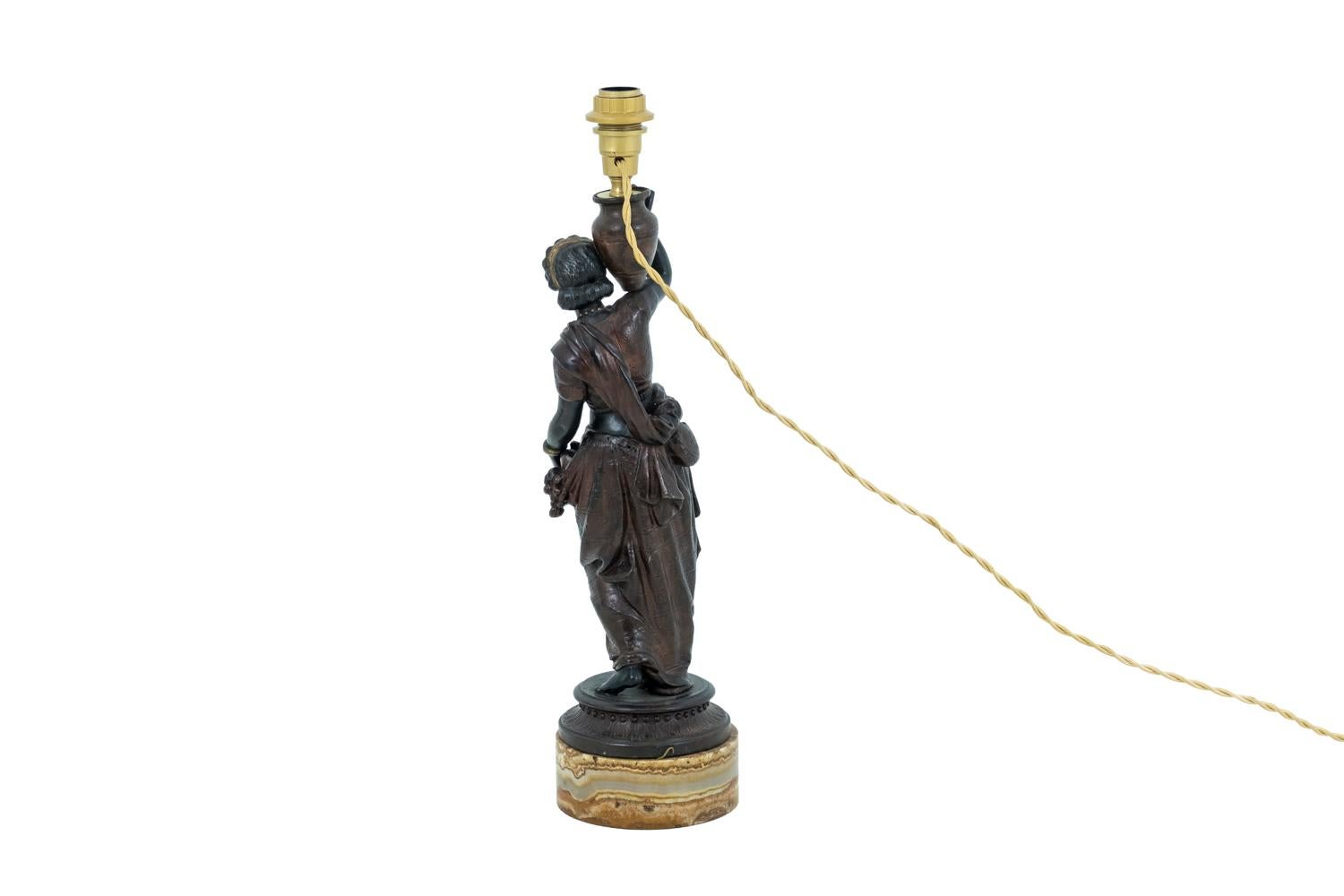 French Pair of Orientalist Lamps from the 19th Century For Sale