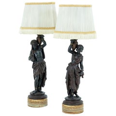 Pair of Orientalist Lamps from the 19th Century