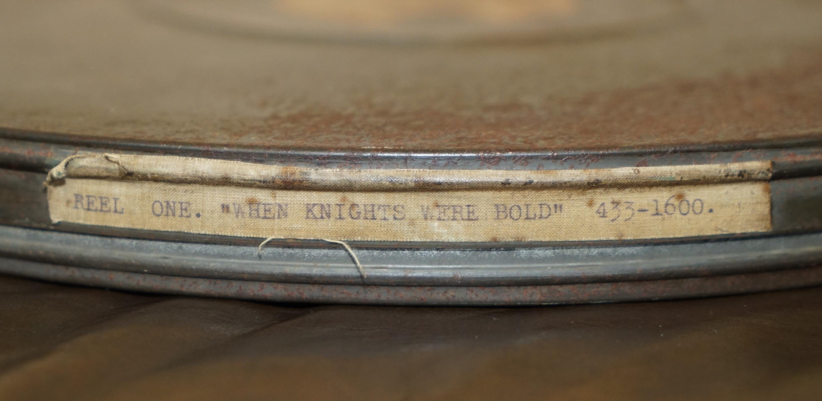 English PAiR OF ORIGINAL 1936 16MM CINEMA MOVIE SOUND REELS FOR 