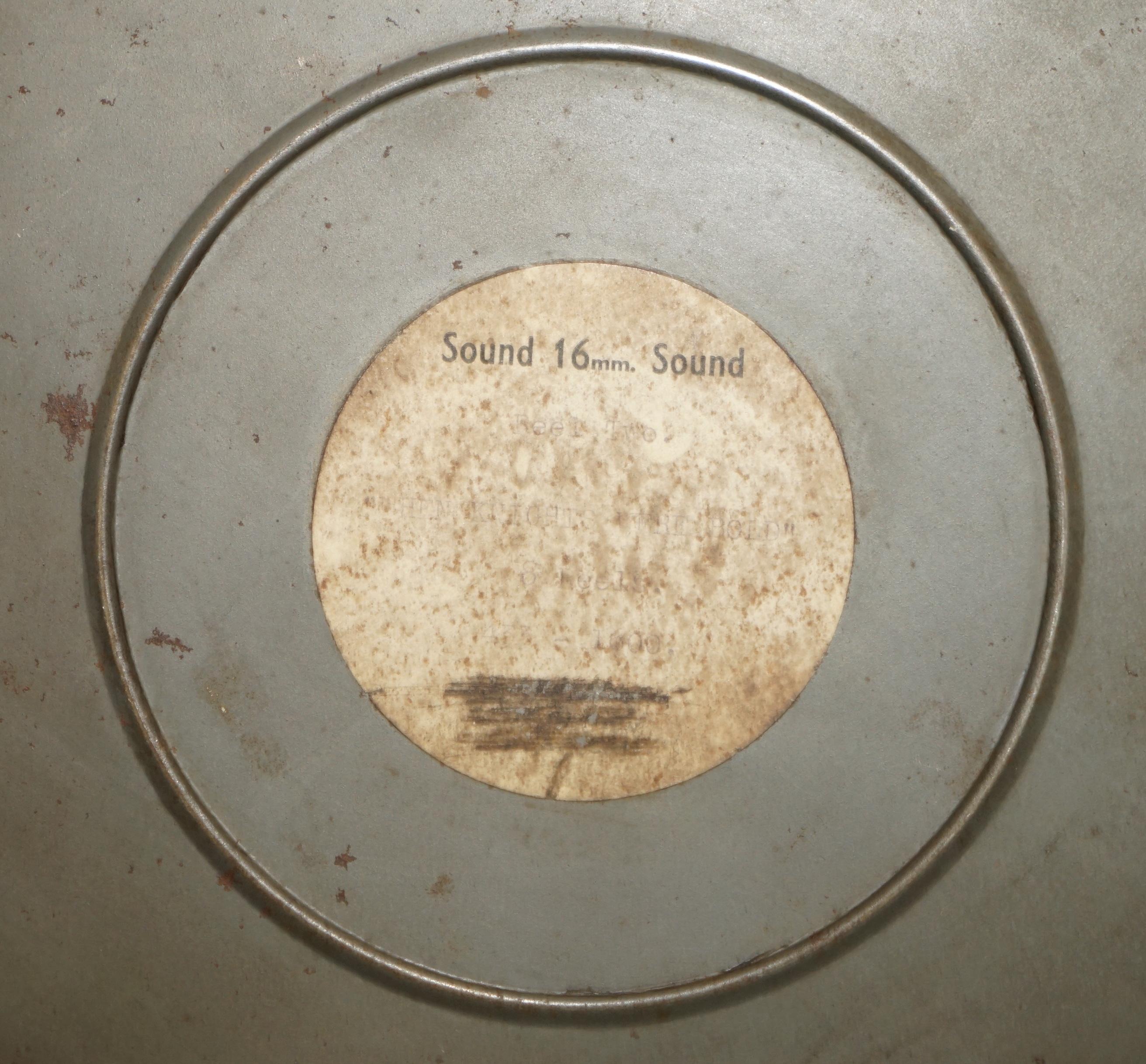 Mid-20th Century PAiR OF ORIGINAL 1936 16MM CINEMA MOVIE SOUND REELS FOR 