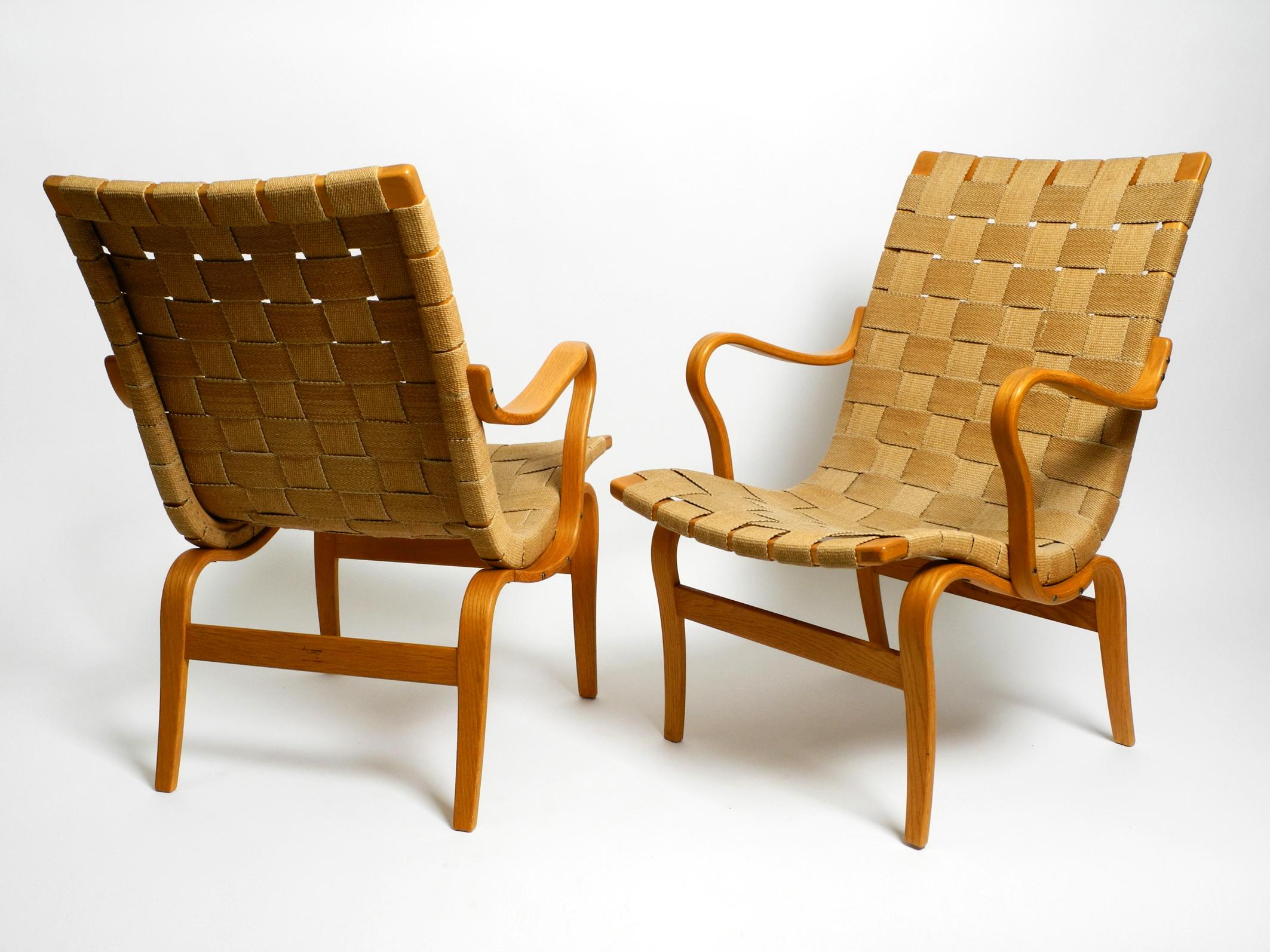 Pair of original Mid Century armchairs model 
