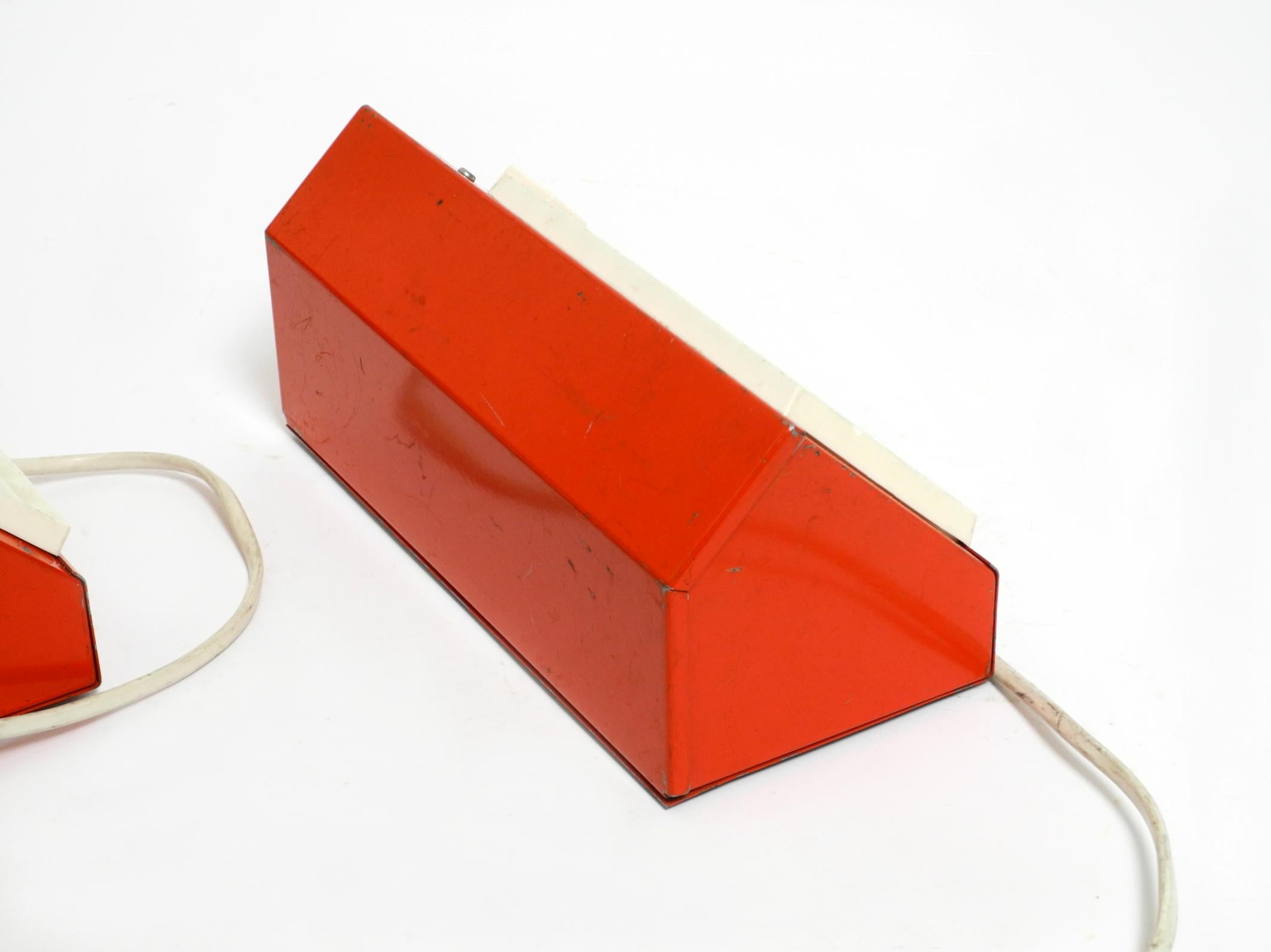 Paar originale 60er Jahre Elidus Metallwandlampen von Hans-Agne Jakobsson Typ 9005 im Angebot 9