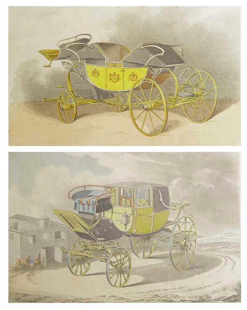 Precioso par de estampados

Aguatintas

Color original

Publicado por Ackermann, 1809

Sin enmarcar.

Envío gratuito

