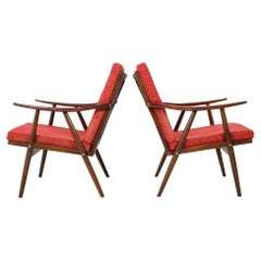 Pair of Original Armchairs/ Ton, 1960's