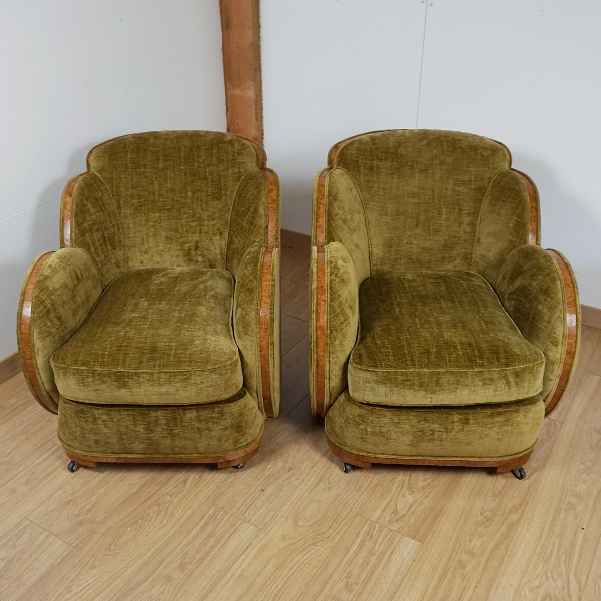 Paire de chaises longues 