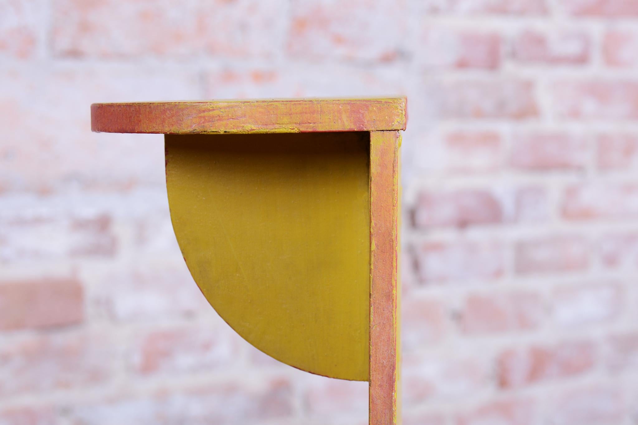 Paire de porte-fleurs originaux Art déco, Wood Wood laqué, Tchèque, années 1930 en vente 5