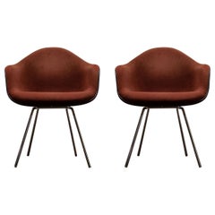 Pair of Original Charles and Ray Eames DAX Shell Chairs by Herman Miller