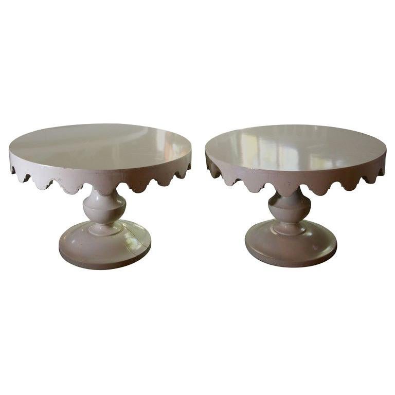 Pair of Original Dorothy Draper Tables For Sale at 1stDibs
