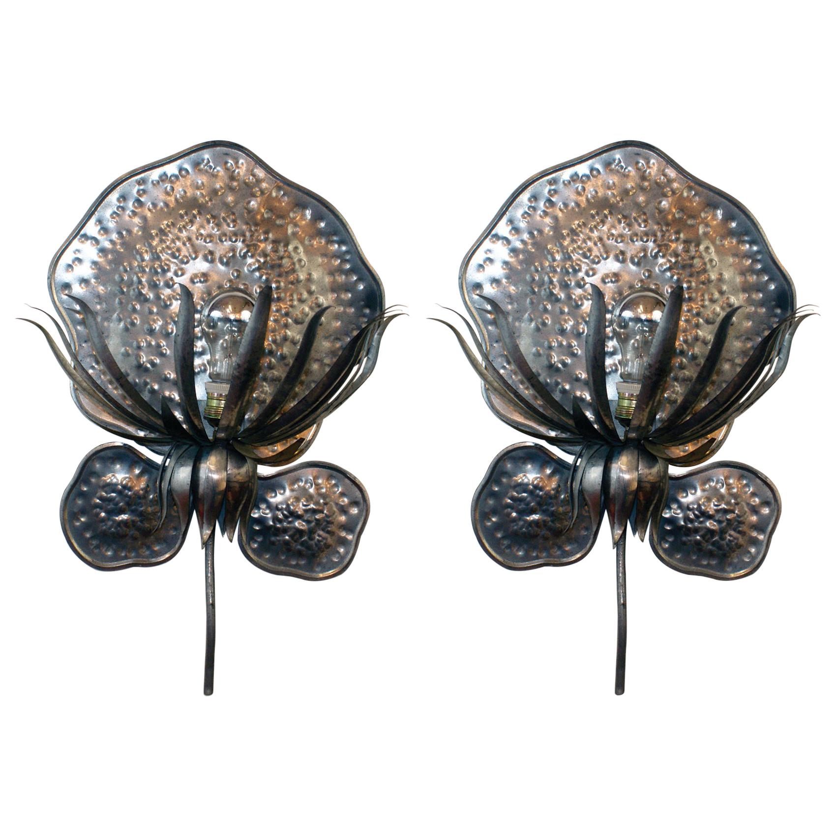 Pair of Original French Sconces