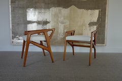 Pair of Original Gio Ponti Stools, circa 1950s
