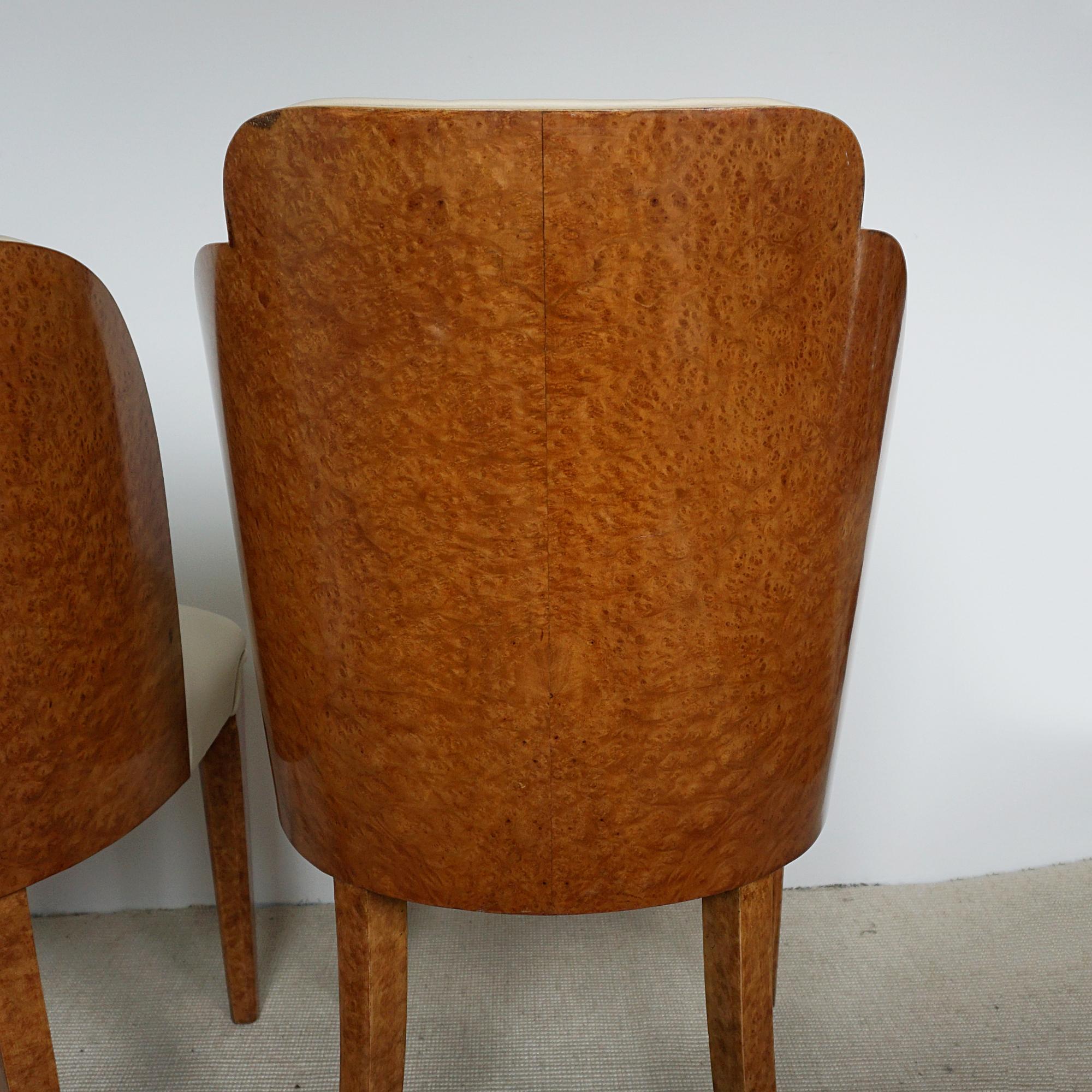 Mid-20th Century Pair of Original Harry & Lou Epstein Art Deco Cloud Chairs 