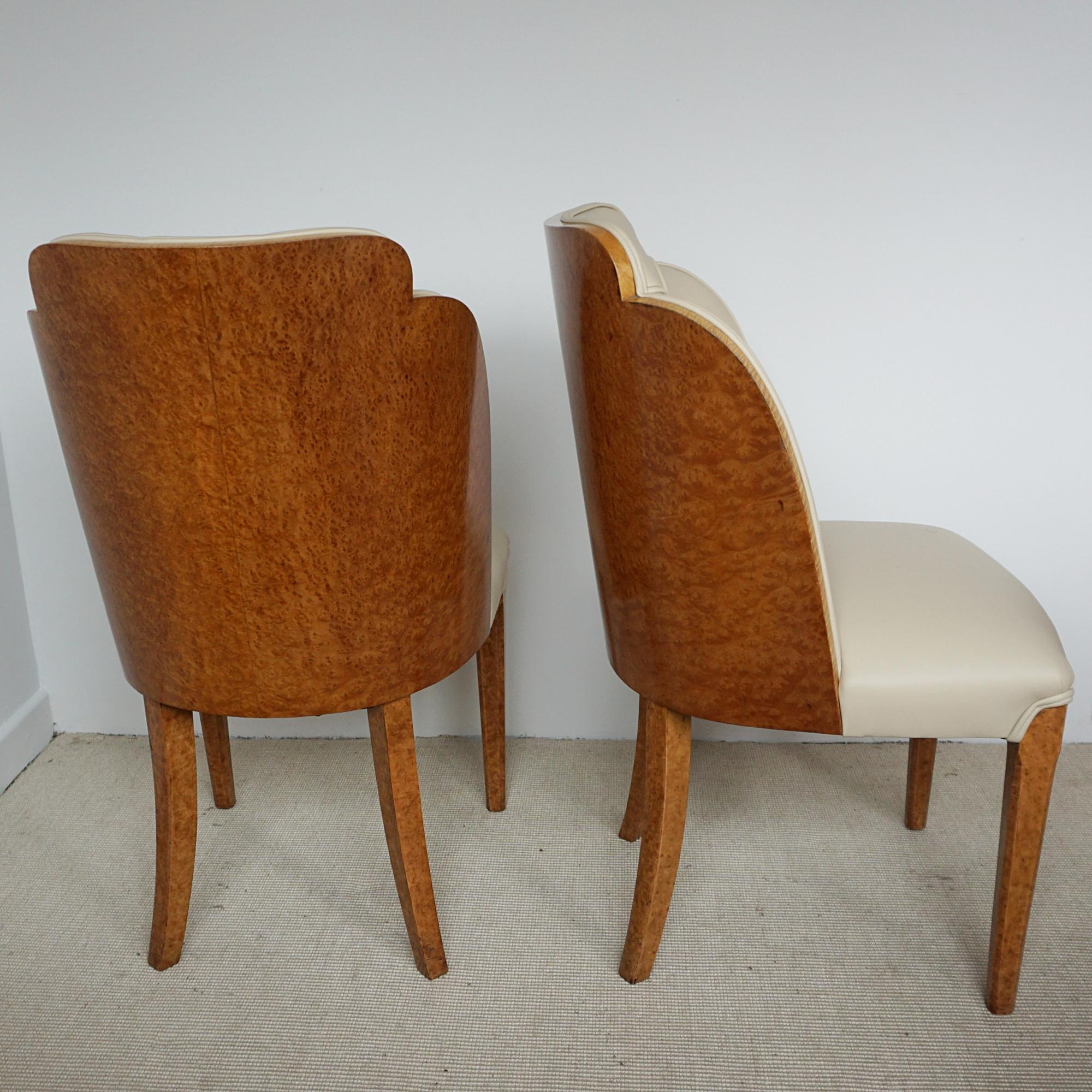 Pair of Original Harry & Lou Epstein Art Deco Cloud Chairs  1