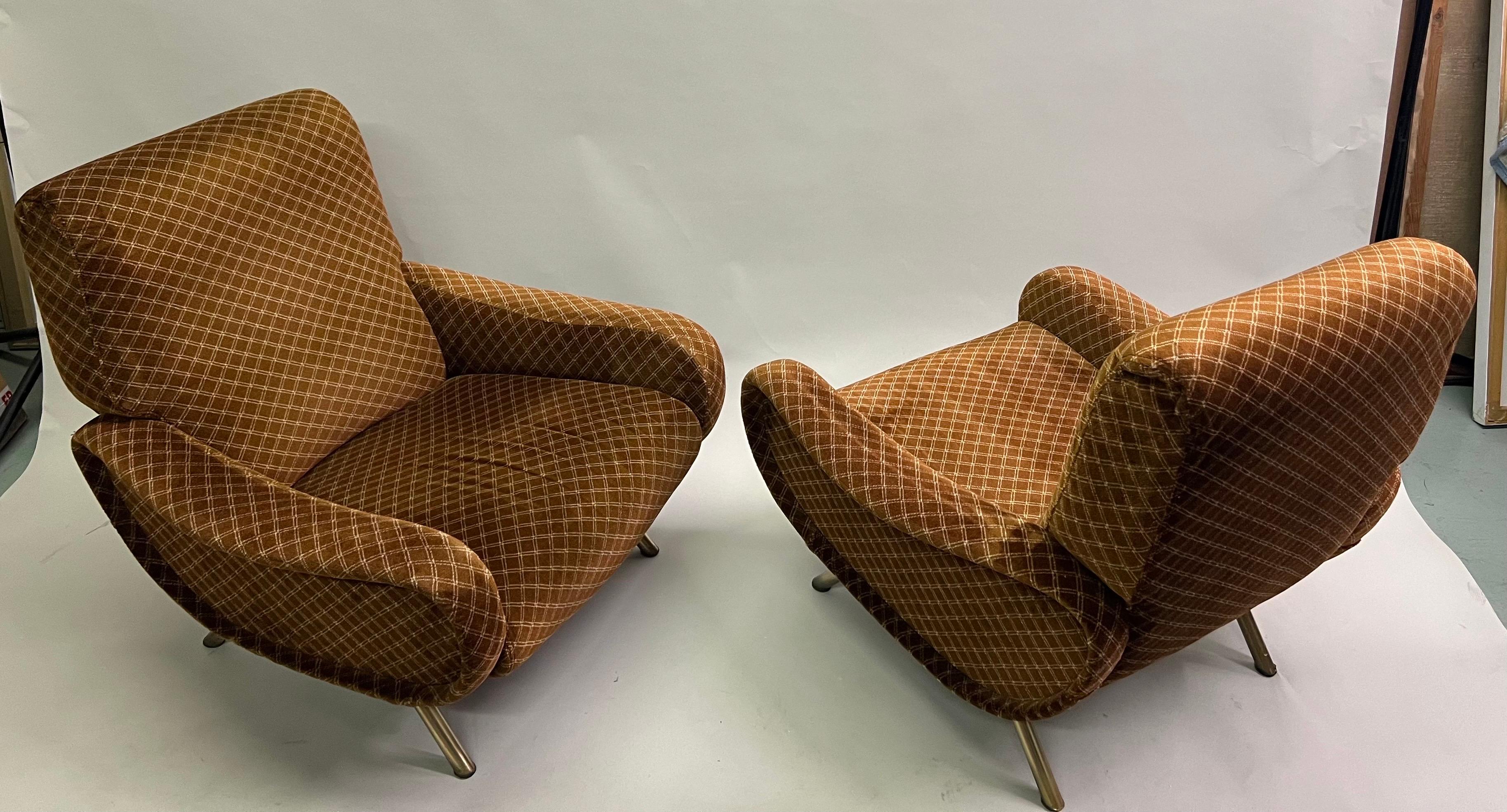 Mid-Century moderno Coppia di sedie 