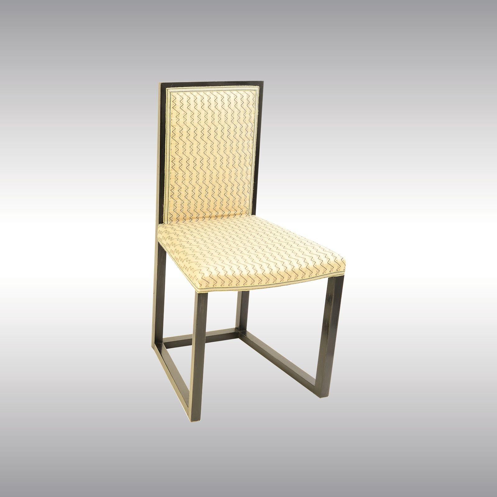 Paar Original Josef Hoffmann & Wiener Werkstätte Stühle 1904 Jugendstil (Österreichisch) im Angebot