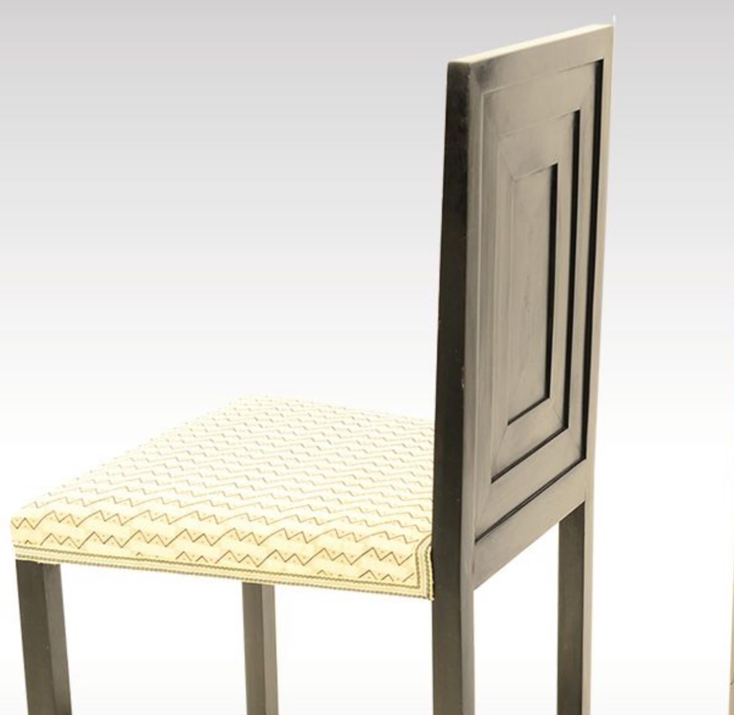 Paar Original Josef Hoffmann & Wiener Werkstätte Stühle 1904 Jugendstil im Zustand „Hervorragend“ im Angebot in Vienna, AT